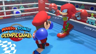 Boxing Very Hard Gameplay Mario amp Sonic At The Olympic Games Tokyo 2020 Boxing Mario Luigi amp Bowser [upl. by Barstow]