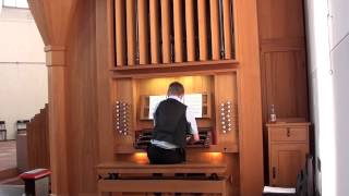 Toccata in d Moll on Chuch organ  Johann Sebastian Bach [upl. by Kesia]