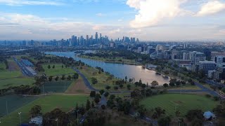 View over Albert Park [upl. by Llecrep]