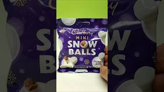 Cadbury Mini Snowballs cadburychocolate chocolateeggs chocolateasmr [upl. by Kirsteni996]