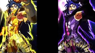 Saint Seiya Shinning Soldiers  Galaxian Explosion Comparison [upl. by Lowrance]