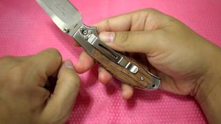 Benchmade Lone Wolf Ridge Top folding knife [upl. by Norene]