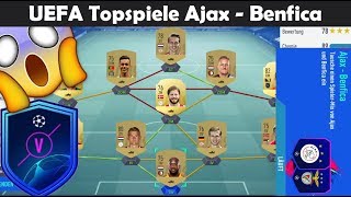 😱 FIFA 19 SBC UEFA Topspiele Ajax  Benfica 💥 FUT 19 SQUAD BUILDING CHALLENGE German [upl. by Uhej]