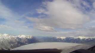 ✈Innsbruck Airport  Takeoff Cockpit View [upl. by Cypro]