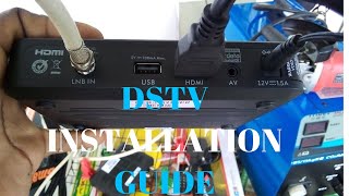 How To Install DStv Decoder [upl. by Shaper864]