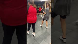 Irish Step dancing at clogging class [upl. by Nongim]