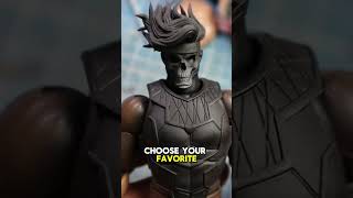 How to paint silver tutorial actionfigures marvel marvellegends mezco gambit [upl. by Fortna]