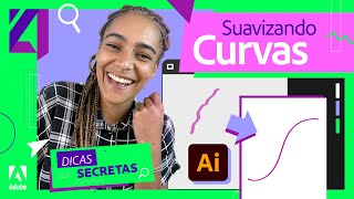 COMO SUAVIZAR CURVAS COM O ILLUSTRATOR  DICAS SECRETAS  ADOBE 4ALL [upl. by Gibe255]