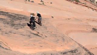 Aerial Video at Mushroom Rock Moab Utah [upl. by Aiela366]