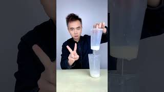 Drinking milk from the air magic tutorial [upl. by Damiani]