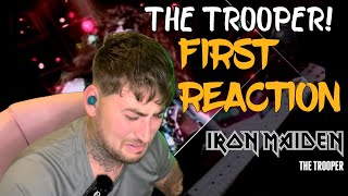 FIRST REACTION  Iron Maiden  The Trooper [upl. by Ainyt]