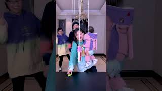 Rope Cutting Challenge To Win A Cell Phone Screaming The Whole TimeFunnyFamily PartyGames [upl. by Aes685]