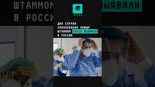 В России выявили два случая заболевания новым штаммом COVID новости поток ковид россия штамм [upl. by Aivatan]