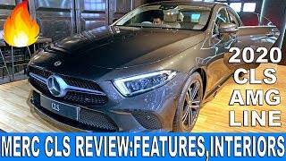 2020 Mercedes CLS Review  Mercedes CLS 300d AMG Line  Price Features Interiors  India [upl. by Ttegdirb]