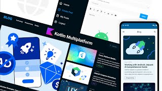 Full Stack Kotlin Multiplatform KMP Development  Web Mobile  Online Course [upl. by Pape]