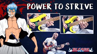 Bleach OST  Power To Strive Grimmjow Jaegerjaques Theme  Guitar Cover [upl. by Loveridge]