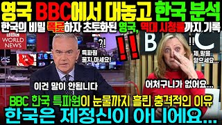 해외감동사연 영국 BBC가 대놓고 한국을 분석해서 영국이 발칵 뒤집혔다 전세계에 충격을 전하는 BBC 한국 특파원이 눈물까지 흘린 소름끼치는 이유는 [upl. by Proudman]