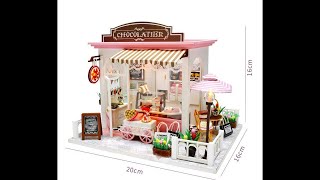 TutorialChocolatier DIY Miniature Dollhouse Day 4 [upl. by Robinetta860]