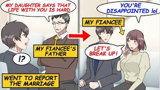 【Manga】When I went to report the marriage to my gfs parents they refused because I was poor [upl. by Nyleuqcaj440]