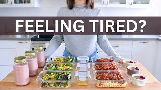 Try this 3day Meal Prep to BOOST Energy [upl. by Nalliuq]