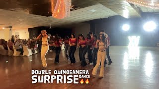 Double Quinceañera Surprise Dance in Seguin Texas [upl. by Wiatt]