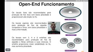 6° Aula Técnico Têxtil  Filatório OpenEnd [upl. by Yadnus]