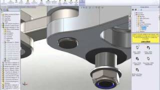 SOLIDWORKS 3D Design CAD Software  FIRST LOOK [upl. by Eelrahc]