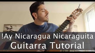 Como tocar Nicaragua Nicaraguita tutorial [upl. by Herb]