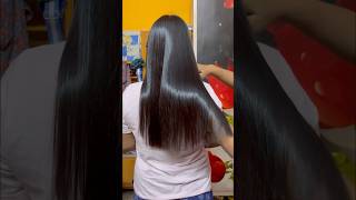 Hair Straighteningsmoothening treatment permanently full process  hairsmoothning shorts [upl. by Say]