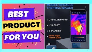 TOOLTOP T7 256192 Android TypeC Thermal Imager 25Hz Mobile Thermal Imaging [upl. by Rudolph]