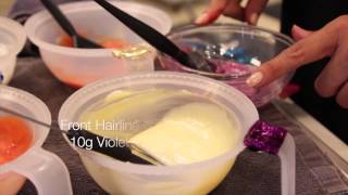 AVEDA Pure Pigments Haircolor Demonstration [upl. by Angelis]