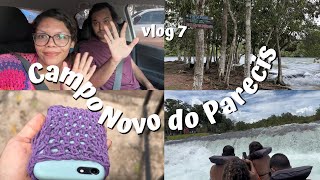 VLOG 7  um passeio de férias no balneário rio verde em Campo Novo do Parecis  MT [upl. by Yatnahs]