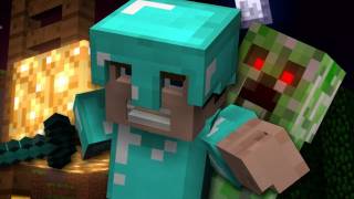 quotRevengequot  A Minecraft Parody of Ushers DJ Got Us Fallin In Love Music Video [upl. by Enyrat]