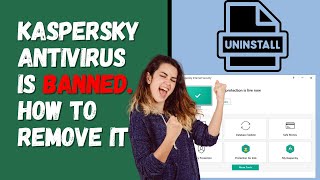 Kaspersky Antivirus Software is Banned How to Remove it [upl. by Labotsirc]