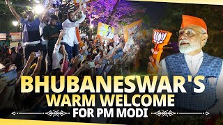 LIVE PM Modis roadshow in Bhubaneswar Odisha today  Lok Sabha Election 2024 [upl. by Nnorahs90]