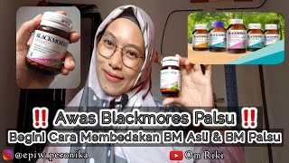 Cara Membedakan Blackmores Asli dan Blackmores Palsu  Blackmores Ifolic untuk promil [upl. by Ecital227]