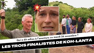 KohLanta La tribu maudite  Les trois finalistes de la saison 2024 enfin dévoilés [upl. by Lenz]