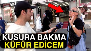 ÇOK SERT TEPKİLER ALDIM  EMEKLİNİN ALIM GÜCÜ  Sokak Röportajı [upl. by Emalia]