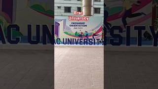 Bracu freshers orientation fall 2024foryou shortsviral [upl. by Ynetsed]