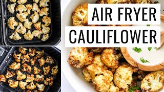 Air Fryer Cauliflower  Eating Bird Food shorts [upl. by Tenahs450]