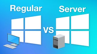 Windows Server vs Regular Windows  How Are They Different [upl. by Mehala]