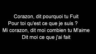 Maître gims corazon paroles [upl. by Yelyk]