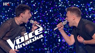 Sandro vs Mario  “Beggin’”  Dvoboj  The Voice Hrvatska  Sezona 4 [upl. by Tnias]