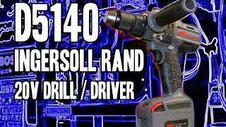 Ingersoll Rand D5140 DrillDriver 20v Cordless IQv20 [upl. by Ecille]