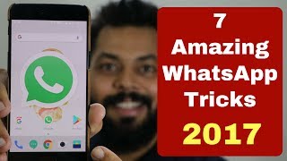 TOP 7 BEST WHATSAPP TRICKS Of 2017  Do You Know Them [upl. by Baudin]