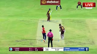 West Indies vs England 2nd ODI  Live Match Today Cricket Commentary [upl. by Labinnah213]