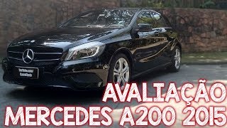 Avaliação Mercedes A200 Turbo 2015  Mais barato que carro popular [upl. by Giah808]