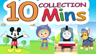 Finger Family Collection  7 Finger Family Songs  Daddy Finger Nursery Rhymes by Jump Family Finger [upl. by Sauveur113]