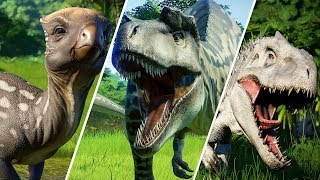 ALL 66 DINOSAURS  Jurassic World Evolution [upl. by Padget]