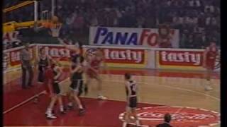 Olympiakos vs Virtus Bologna 6562 Euroleague 1994 QF [upl. by Aihsyn944]